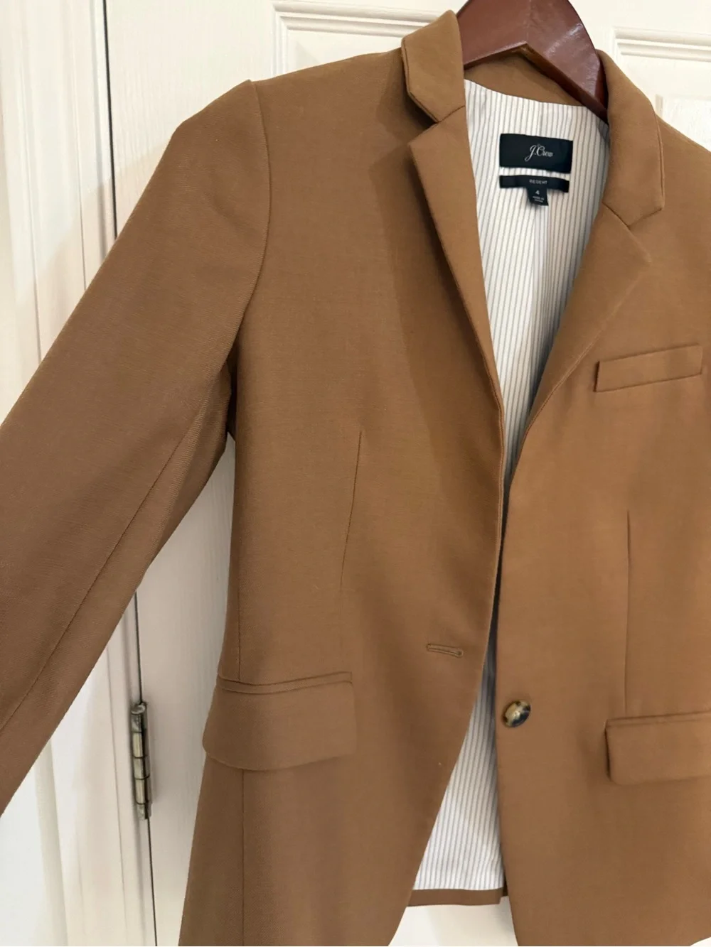 J.Crew Regent Blazer Camel Tan